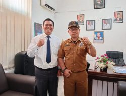 Perkuat Sinergi, Kabiro Infokom HKI Silaturahmi dengan Kabag Kesra Pematangsiantar Irwansyah Saragih
