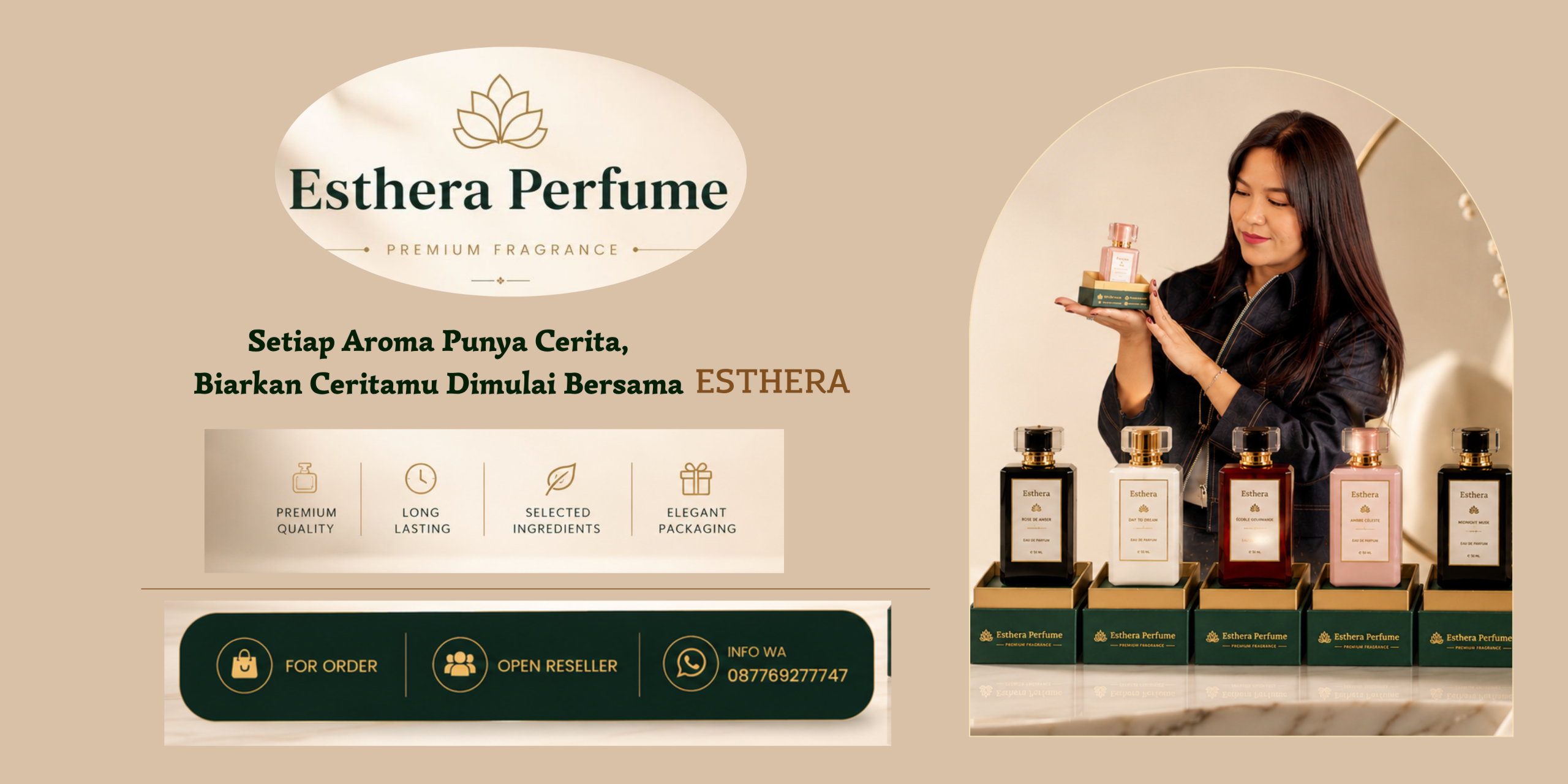 Esthera Perfume by LovebyChessa: Temukan Aroma yang Mencerminkan Kepribadian Anda