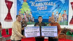 Natal Nasional Digelar di Toba, Panitia Serahkan 4 Jenis Bantuan Sosial