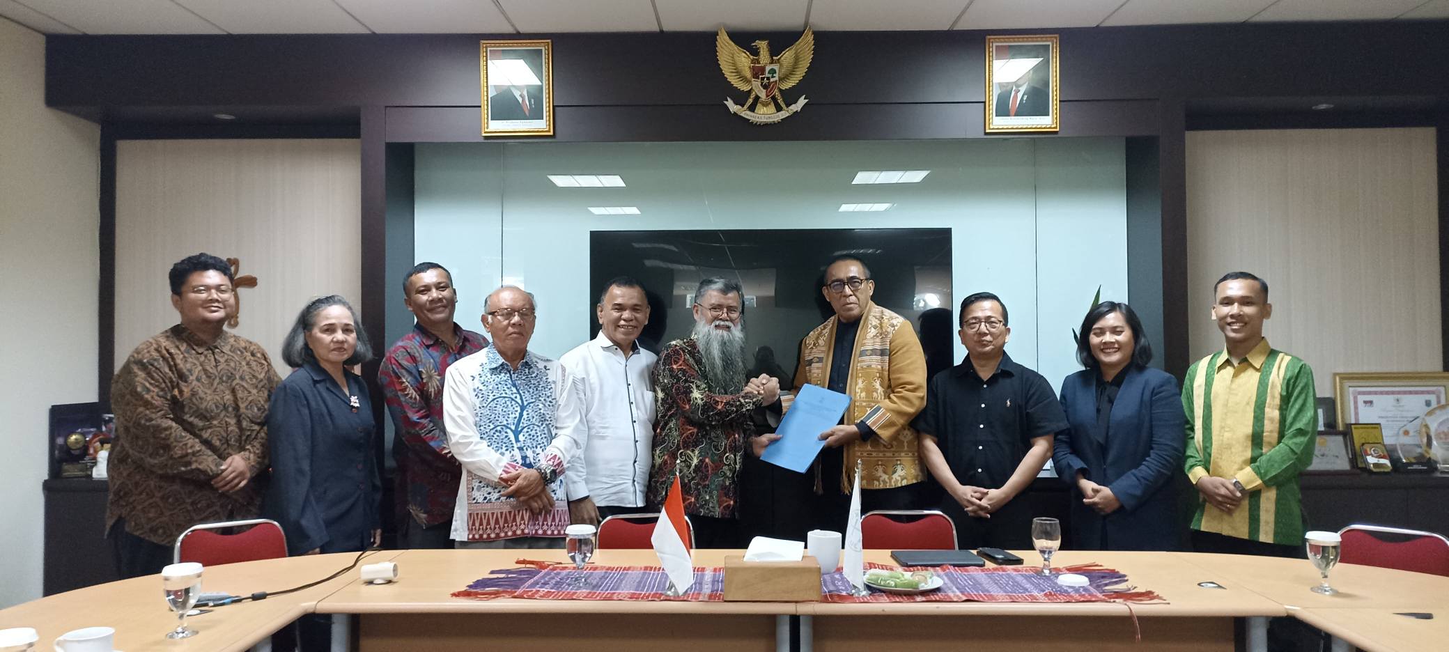 Kunjungan Pimpinan Pusat GPKB ke PGI, Perkuat Pesan Damai dan Solidaritas Gereja