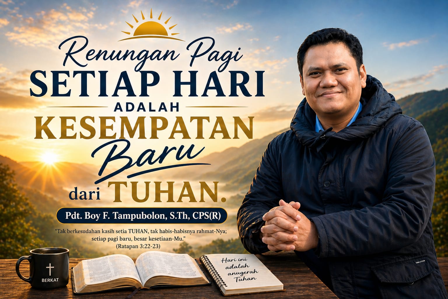 Renungan Pagi 3 Juni 2026 Belajar Bersyukur dalam Masa Sulit