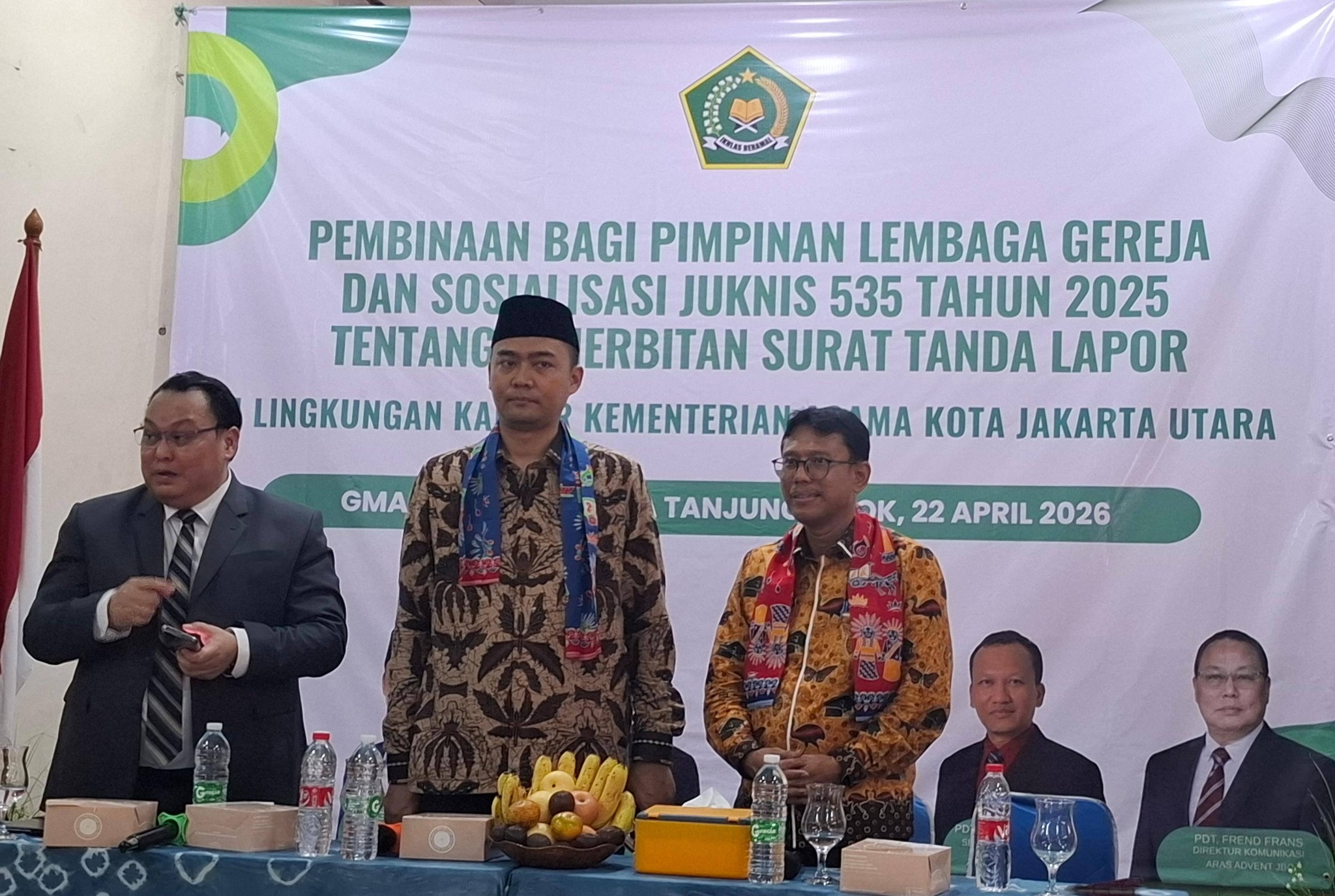 Kemenag Perkuat Tata Kelola Gereja, Juknis 535/2025 tentang STL Disosialisasikan di Jakarta Utara