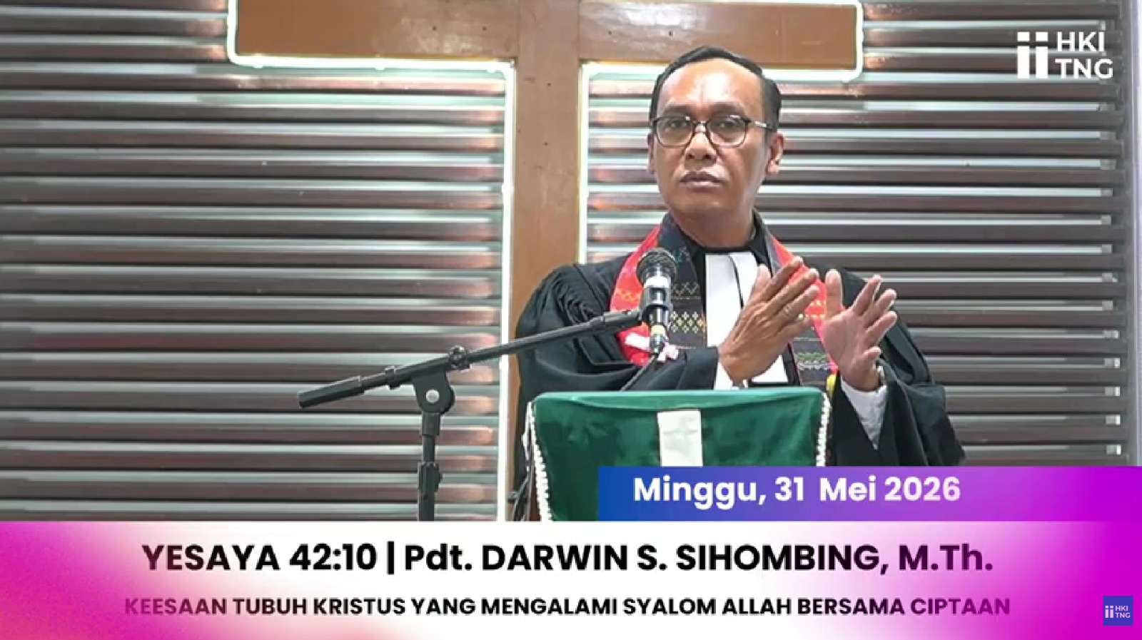 Keesaan Tubuh Kristus Yang Mengalami Shalom Allah Bersama Ciptaan-Nya