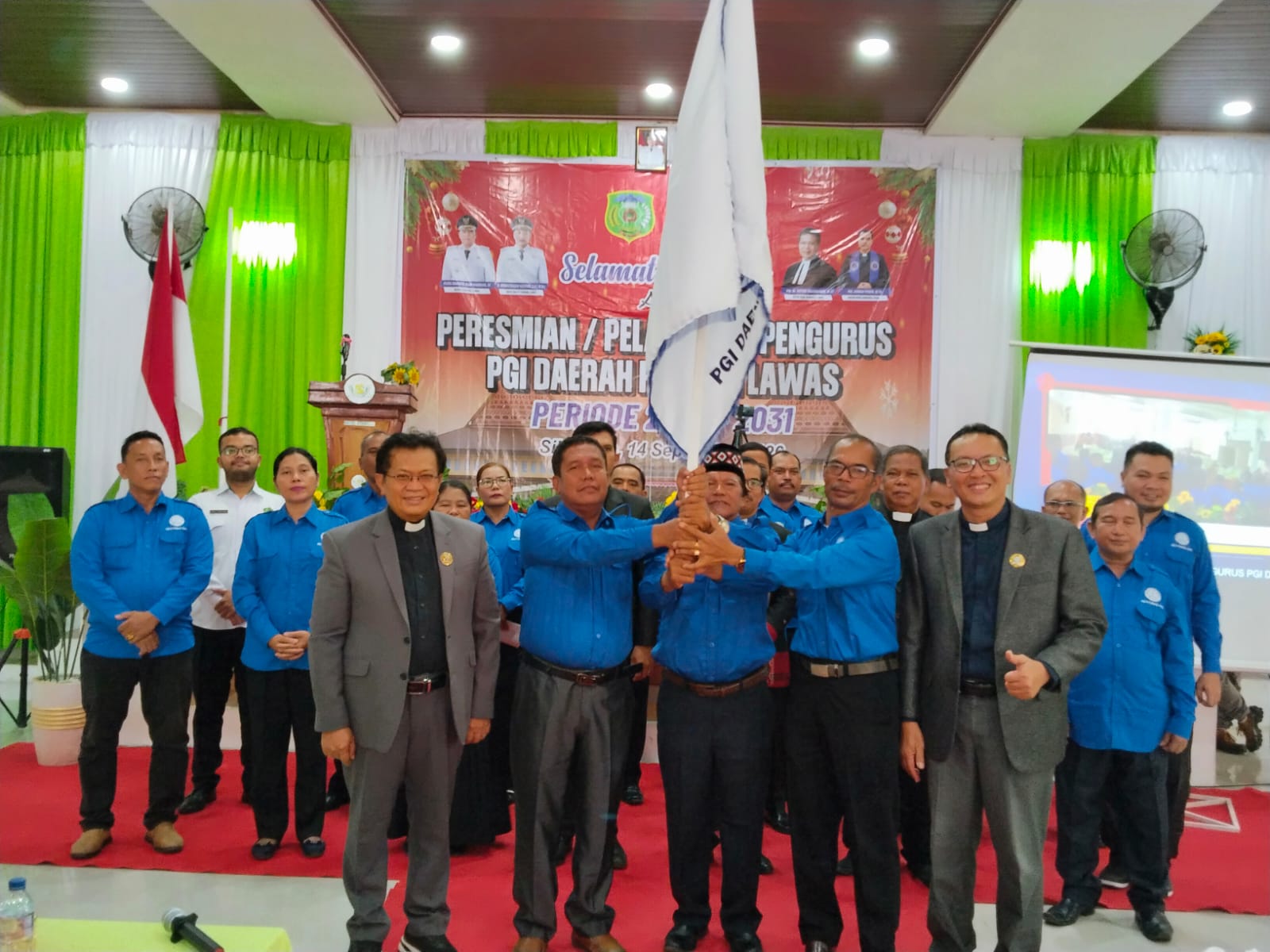 PGID Padang Lawas Diresmikan dan Dilantik MPH PGIW Sumut